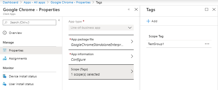 role assignment intune